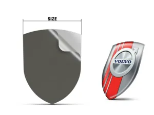 Volvo Logo Silicona Auto Máximo Resistente Elegante Pro